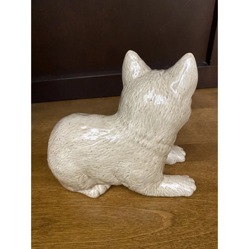 Ceramic Blonde Cat (5